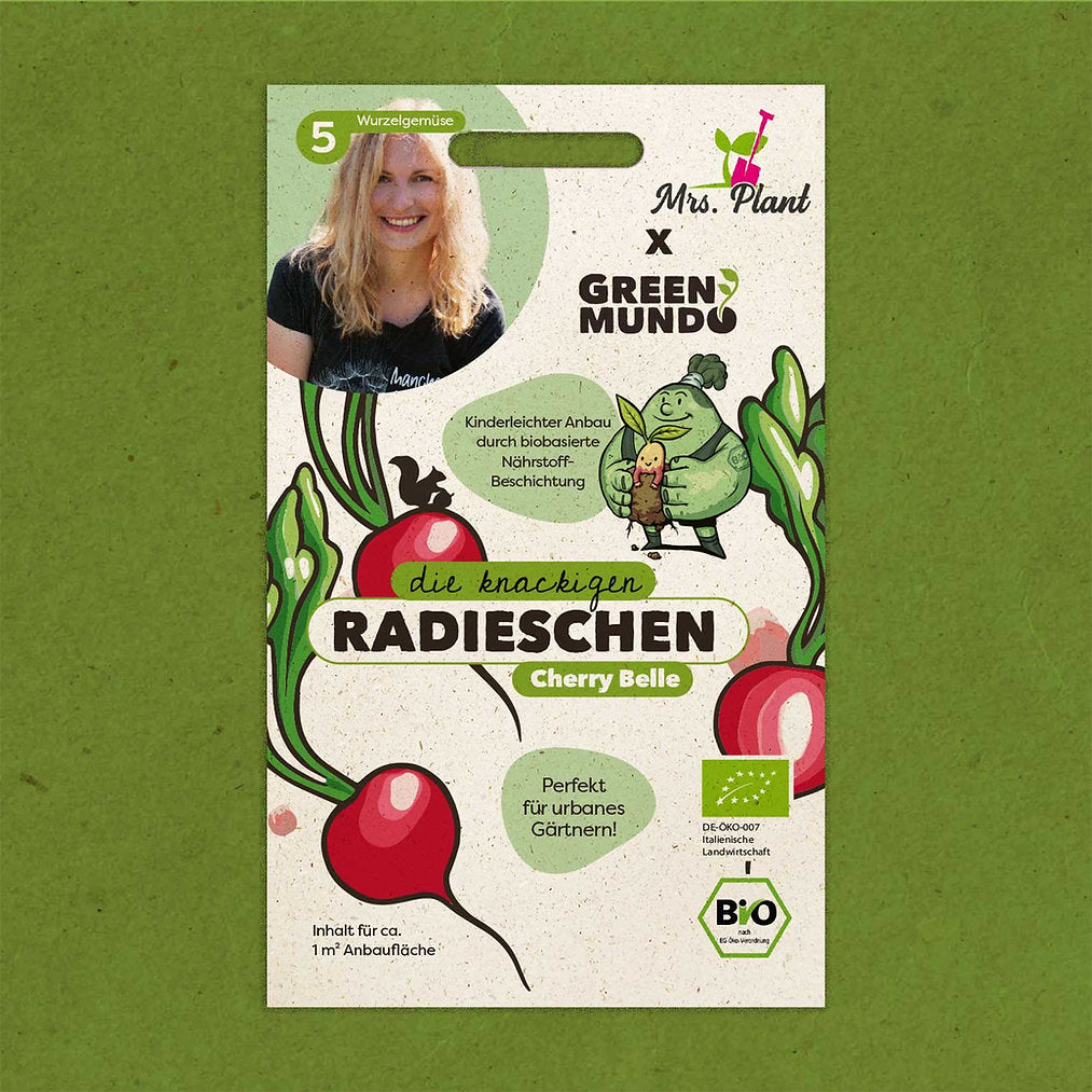 Samenverpackung Radieschen 'Cherry Belle' Bio-Gemüse-Samen