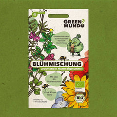 Samenverpackung Blühmischung 'Leuchtendes Hummelgetummel' Bio-Blumen-Samen