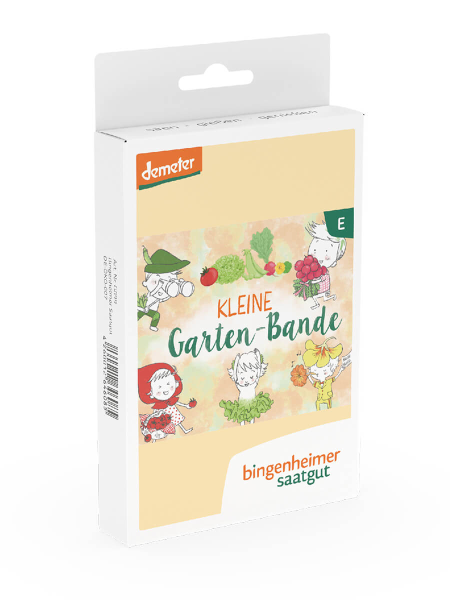 Kleine Garten-Bande Saatgutbox - Bio-Gemüse-Saatgut