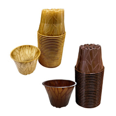 Plastikfreier Pflanztopf Plenta – 12cm – 24er Set