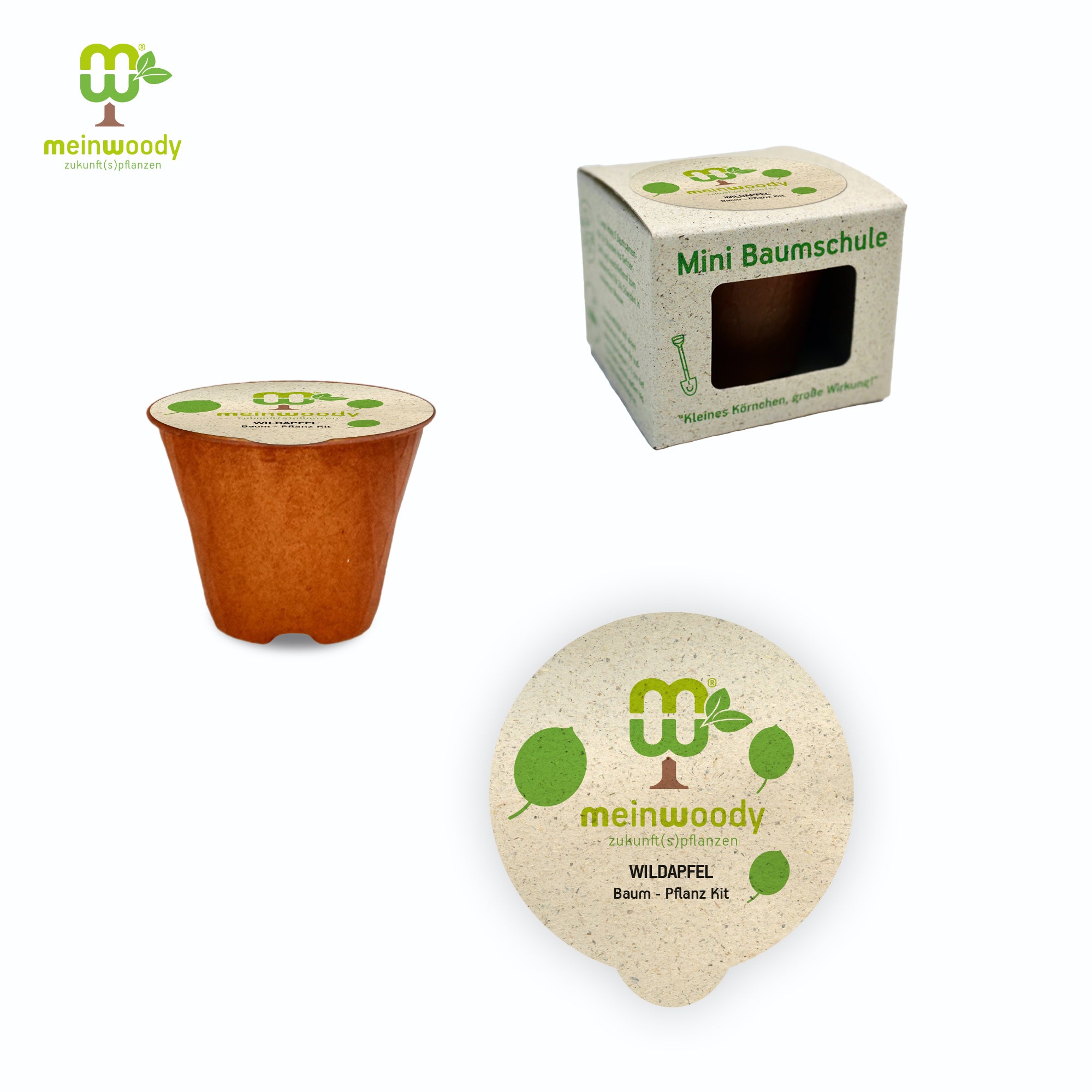 Wildapfel Baum-Pflanz-Kit