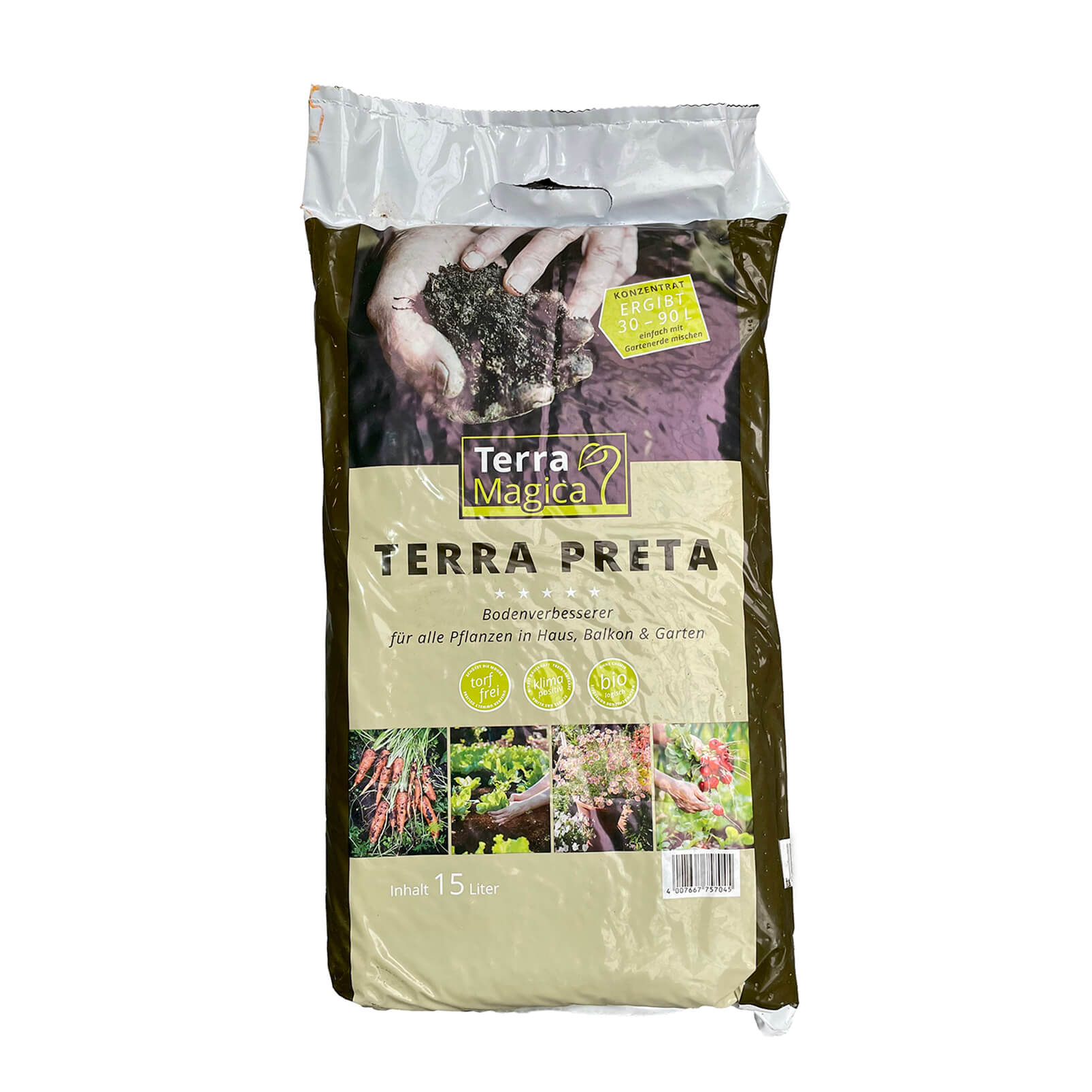 Terra Preta Pflanzenkonzentrat - Pflanzenerde